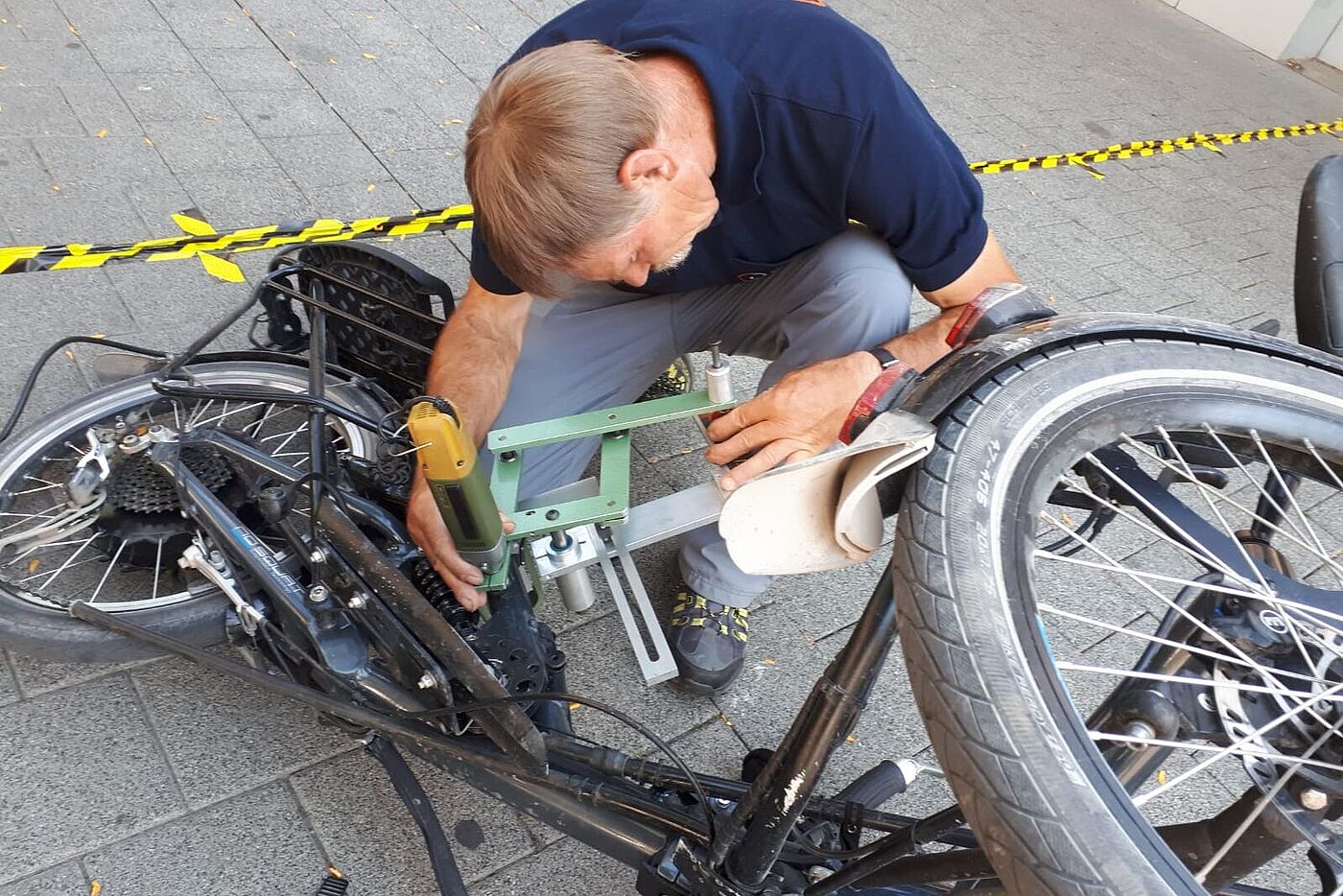 Codierer bei der Arbeit