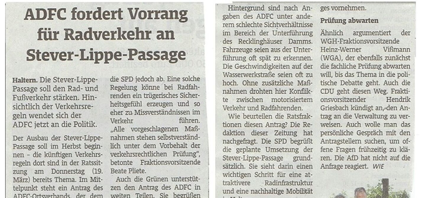 Verkehrsregelung Wasserwerkstraße