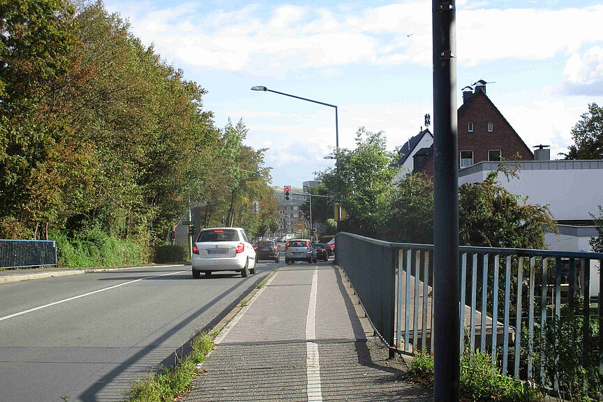 Brücke Feldstraße Darstellung der Brücke Feldstraße Richtung süden