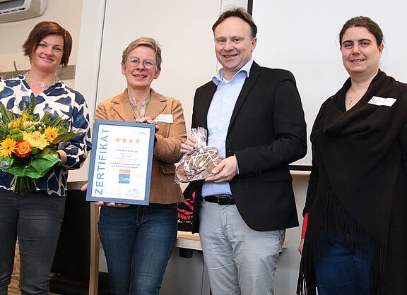 ADFC-Zertifizierung Hohe Mark Radroute 