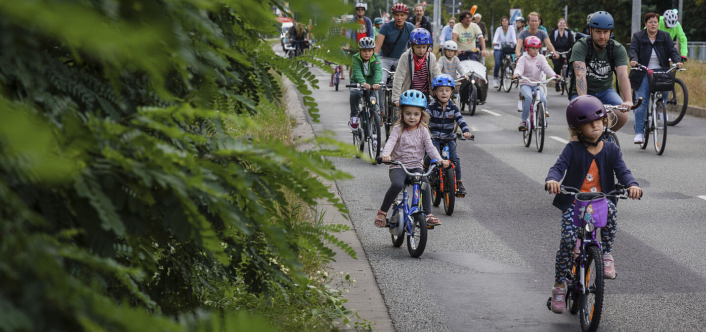Kidical Mass Der ADFC Vest Recklinghausen unterstützt die Kidical Mass in Waltrop